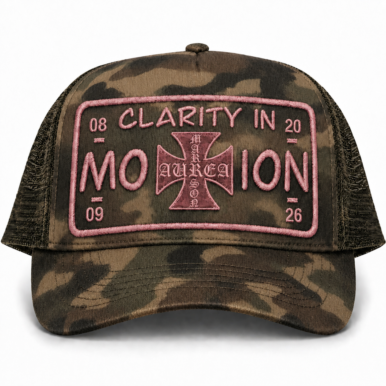 Clarity In Motion™ Camo Trucker Hat