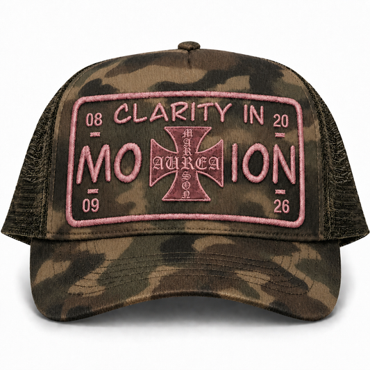 Clarity In Motion™ Camo Trucker Hat